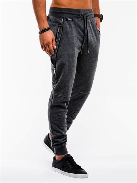 Mens Sweatpants P421 Dark Grey Modone Wholesale Clothing For Men