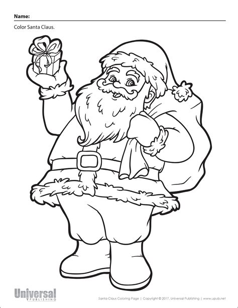 Free Printable Christmas Coloring Pages And Activities Printable