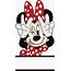 Minnie Mouse Cute Peace Cartoon Character Border Decors Wall Sticker 