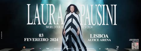 Bilhetes Laura Pausini World Tour 20232024 Meo Blueticket