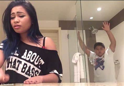 Sister Shocked When Brother Performs Amazing Dance Moves As She Sings