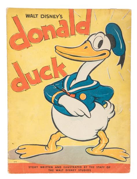Sold Price Walt Disneys Donald Duck 1935 November 4 0118 1100 Am Edt