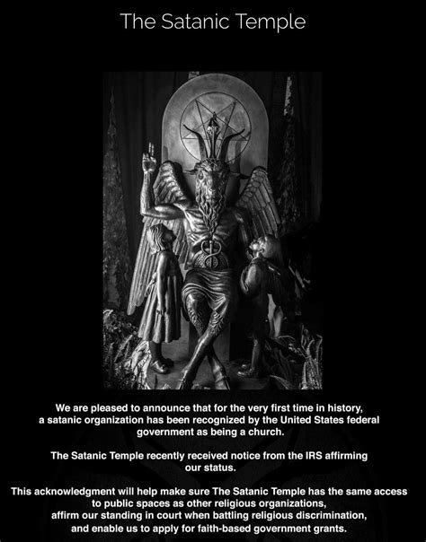The Satanic Temple Rsatanism