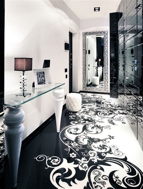Check our crazy black home decor ideas. Black and White Graphic Decor
