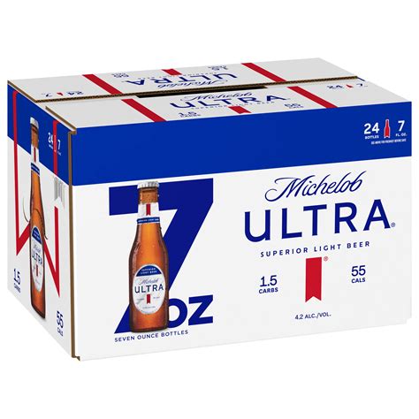 Michelob Ultra Beer 7 Oz Bottles Shop Beer At H E B