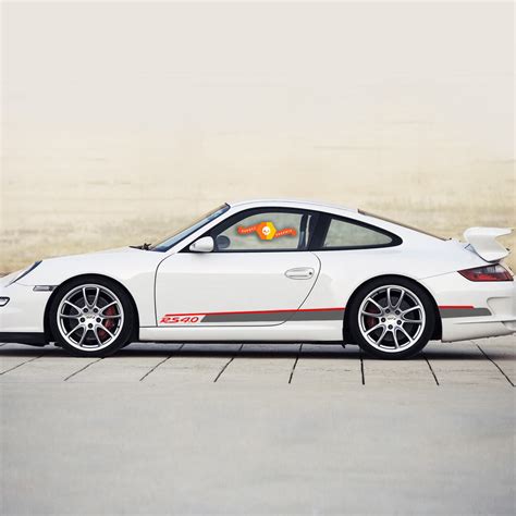 Porsche Racing Decal Sticker 79 Long Slishbychiesakuranejp