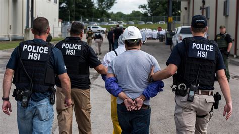 ice carries out its largest immigration raid in recent history arresting 146 npr