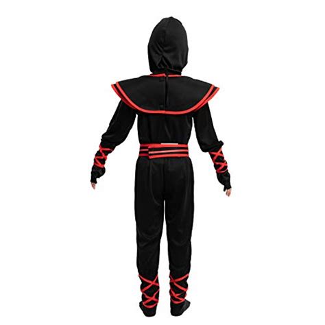 Spooktacular Creations Halloween Red Ninja Muscle Costume Deluxe Set