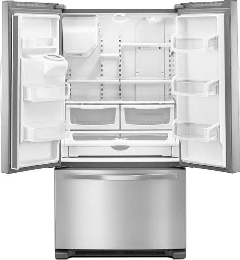 Whirlpool Wrf555sdfz 36 Inch French Door Refrigerator With 25 Cu Ft