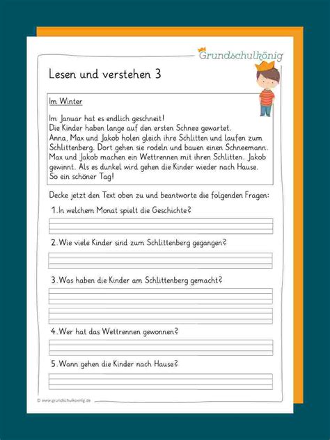 Lesetexte klasse 4 zum ausdrucken : Lesetexte Zum Ausdrucken Klasse 7 / Arbeitsblatter Deutsch Sekundarschulvorbereitung - Unsere ...