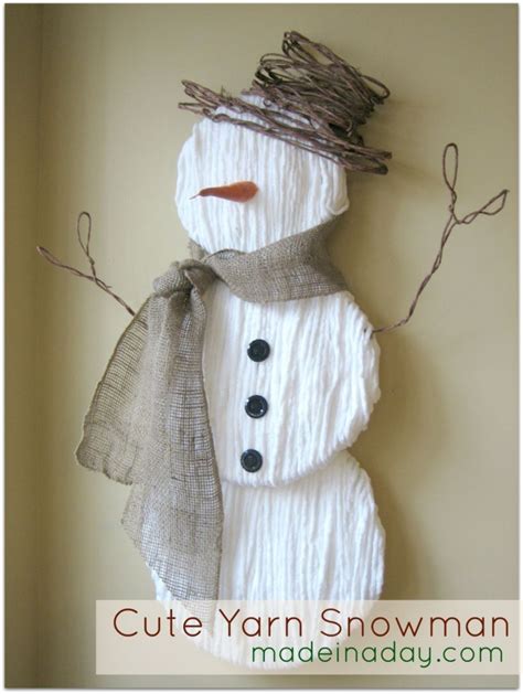 45 Diy Snowman Ornament For Christmas Christmas Crafts Holiday
