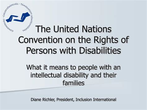 Ppt The United Nations Convention On The Rights Of Persons With
