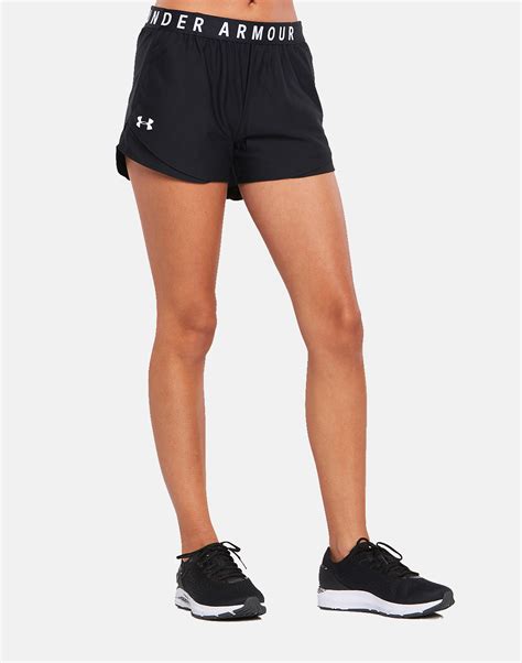 Under Armour Womens Play Up Shorts Black Life Style Sports Ie