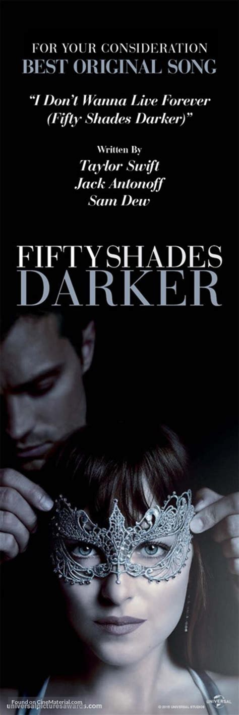 Fifty Shades Darker 2017 For Your Consideration Movie Poster