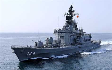 Download Wallpapers Jds Kurama Ddh 144 Destroyer Japanese Warship