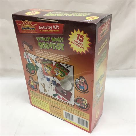 Totally Wacky Scientist Activity Kit With 15 Experiments Milton Wares