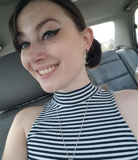 i got my nose re pierced today [f26] r selfie