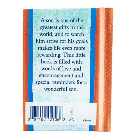 Buy Blue Mountain Arts Keepsake Book A Son Is Lifes Greatest T