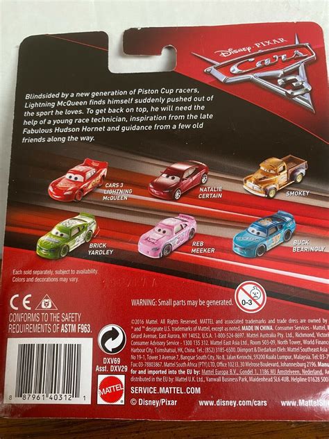 Mattel Disney Pixar Cars 3 92 Murray Clutchburn B7 4588395635