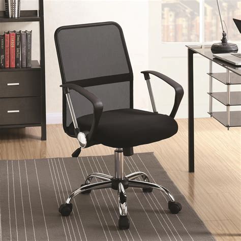 Coaster Office Chairs 801319 Modern Office Chair With Mesh Backrest Z