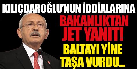 Hazine ve Maliye Bakanlığı CHP Genel Başkanı Kemal Kılıçdaroğlu nu