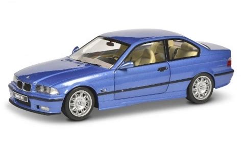 Diecast Model Cars Bmw M3 118 Solido E36 Metallise Blue