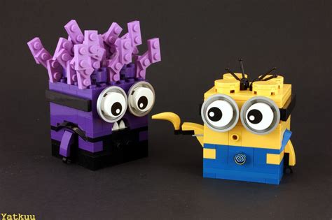 Lego Moc Minions By Yatkuu Rebrickable Build With Lego