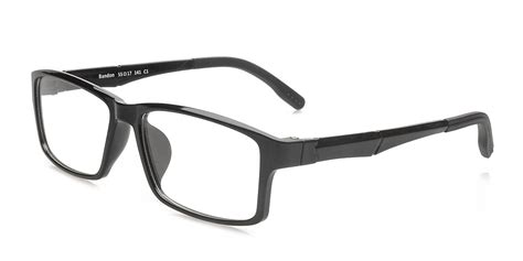 bandon rectangle black full rim eyeglasses eyebuydirect