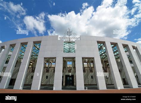 Commonwealth Parliament Canberra Australia Stock Photo Alamy