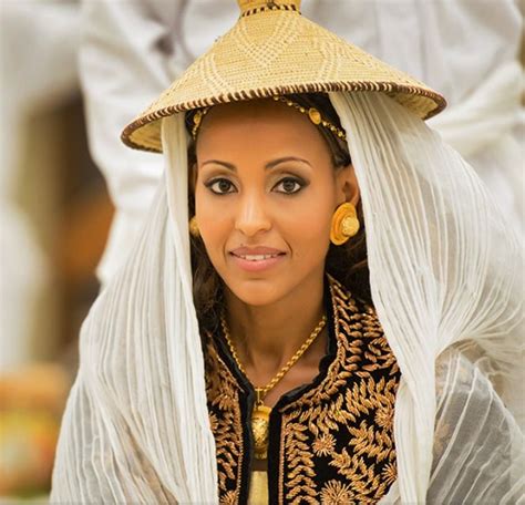 Habesha Bride At The Melse African Bride Ethiopian Beauty Ethiopian Women