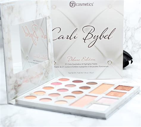Bh Cosmetics Carli Bybel Deluxe Palette Review And Swatches On Pale Skin