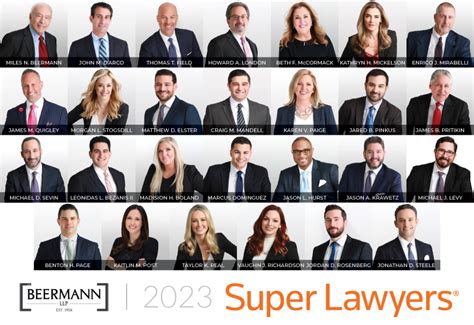 Congratulations To Our Super Lawyers And Rising Stars Recognized