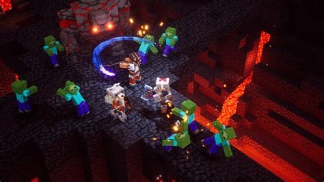 ¿cuándo Llegará Minecraft Dungeons A Pc Ps4 Xone Y Switch ¡todos