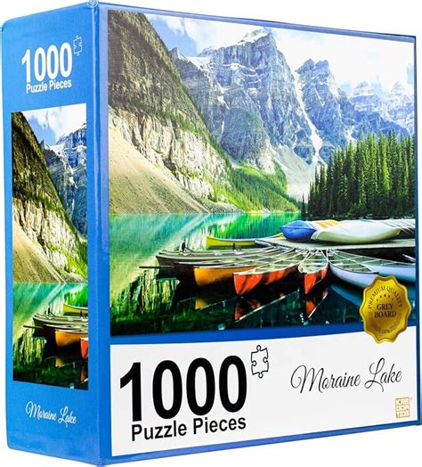 Moraine Lake 1000 Piece Jigsaw Puzzle 1000 Piece Puzzles