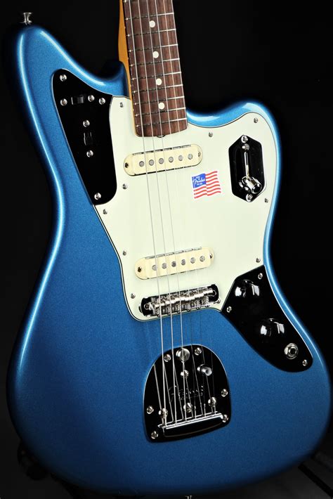 Fender Johnny Marr Jaguar Lake Placid Blue Eddies Guitars