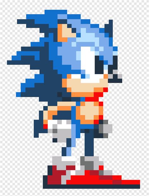 Super Sonic Pixel Illustratie Sonic The Hedgehog 2 Pixel Art Video