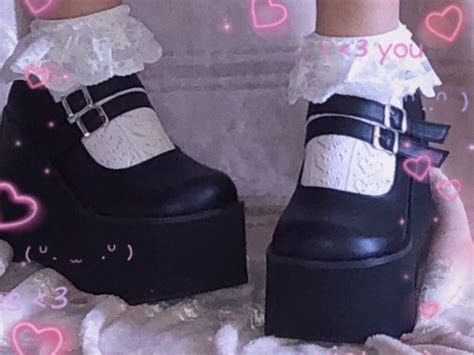 Shoes Lolita Maryjaneshoes Maryjanes Lolita Kawaii Aesthetic