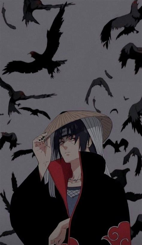 Itachi Uchiha Crows Wallpaper