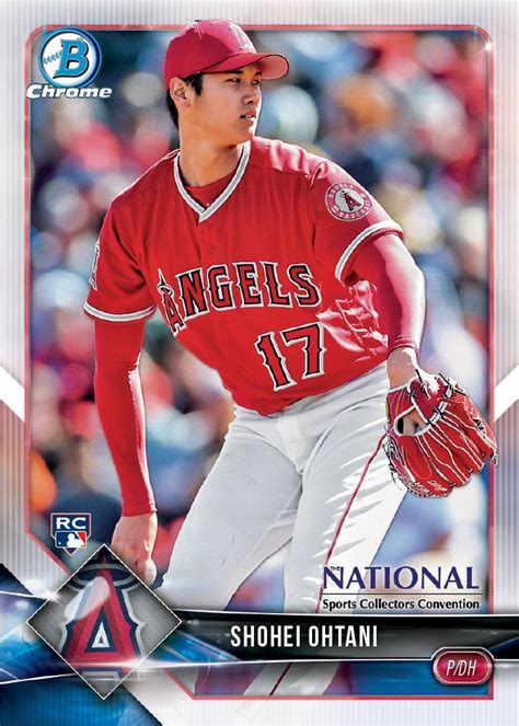 Shohei Ohtani Card National Sports Collectors Convention At The I X