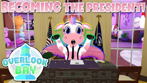 Becoming The President Of Roblox Overlook Bay I Got Level 50 Youtube