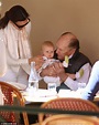 Robert Duvall, 83, cradles baby in his arms at lunch with much younger ...
