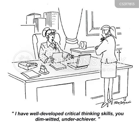 Critical Thinking Cartoons And Comics Funny Pictures From Cartoonstock