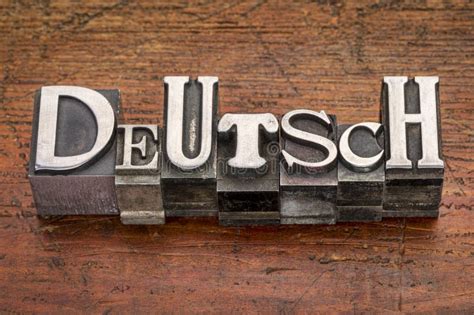 DEUTSCH Word On Black Board Background Composed From Colorful Abc