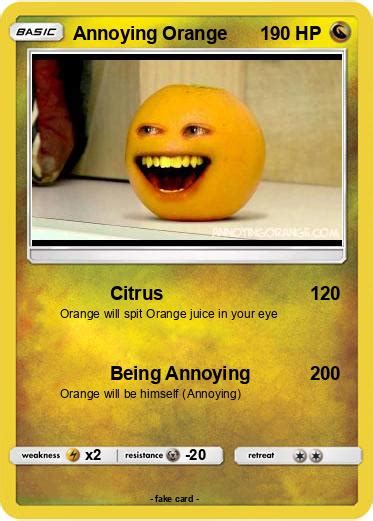 Pokémon Annoying Orange 2111 2111 Citrus My Pokemon Card