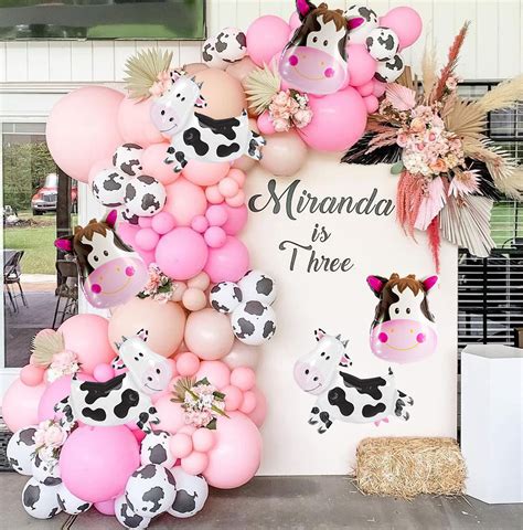 Buy 18inch Cow Balloon Farm Birthday Party Decorations Supplies Farm