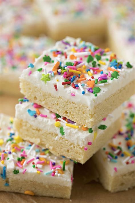 Soft Frosted Sugar Cookie Bars Life Made Simple