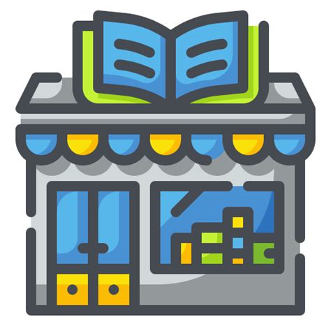 Bookstore Free Education Icons