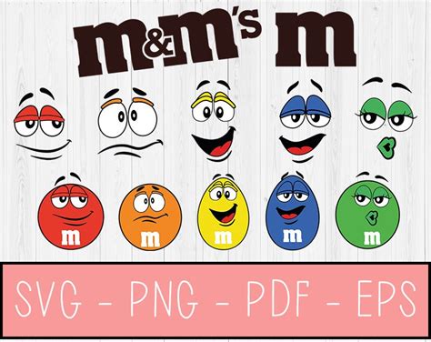 Mnms Svg Mms Vector Mnms Cut File Mms Clipart Etsy España