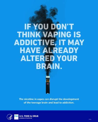 Fda Sending “the Real Cost” E Cigarette Prevention Posters To All High Schools