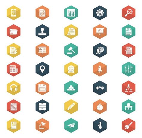 Business Glyphs Flat Icons Flat Icon Glyphs Business Icon